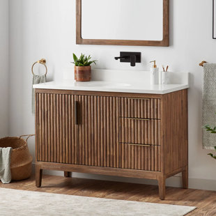 Wayfair | Signature Hardware Bathroom Vanities You'll Love in 2023